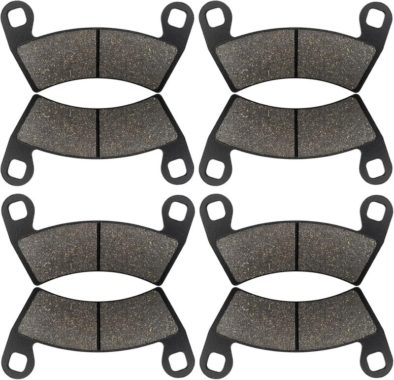 ZICOO Front and Rear Brake Pads for Polaris RZR XP 1000 EPS 2014-2022, RZR 1000 XP 4 Except Premium Edition 2014-2021, Ranger 570 700 800 Crew 700 2008-2019 - Image 2